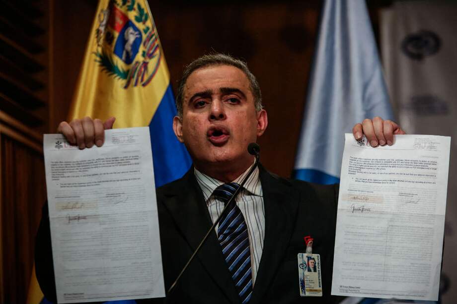 El fiscal general de Venezuela, Tareck William Saab. / AFP