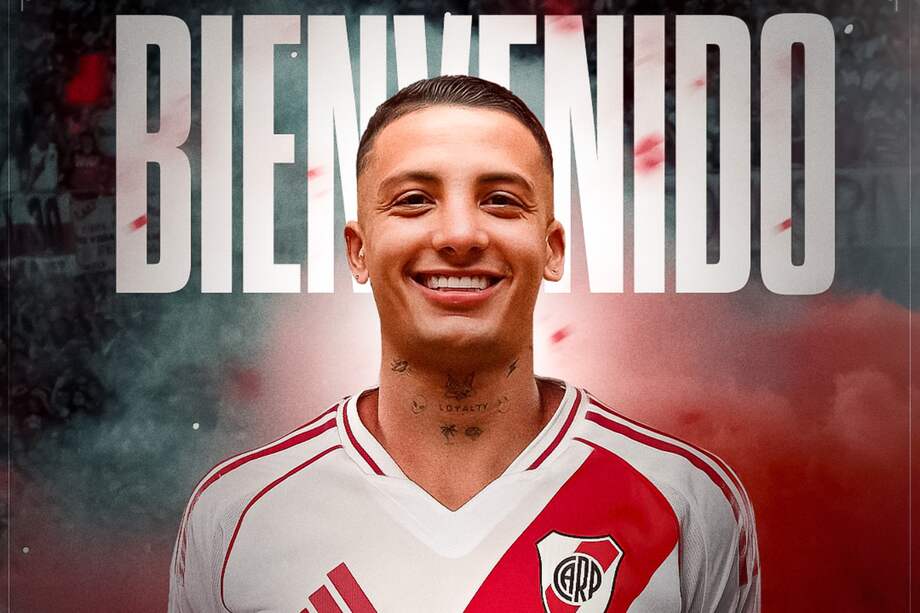 Kevin Castaño es un nuevo refuerzo del River Plate de Argentina.