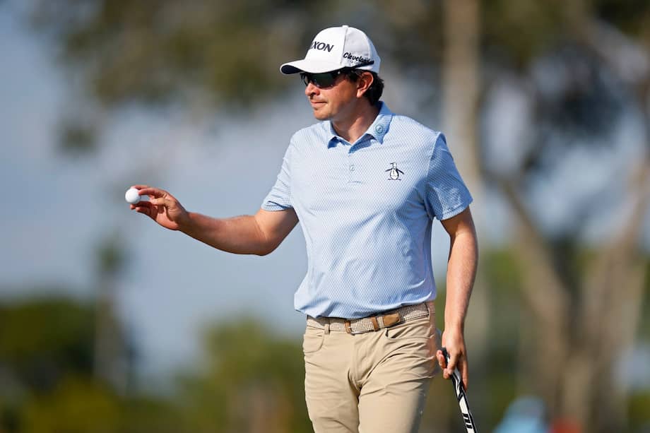 El golfista colombiano Nicolás Echavarría está en busca de su tercer título en el PGA Tour.