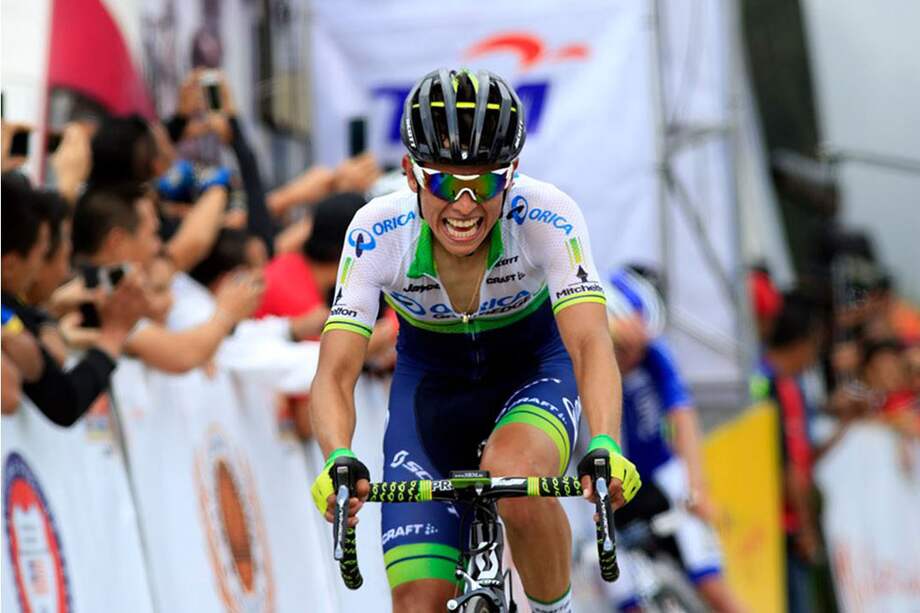 El ciclista bogotano Esteban Chaves estará presente en la Vuelta a España. / Cortesía Orica GreenEdge