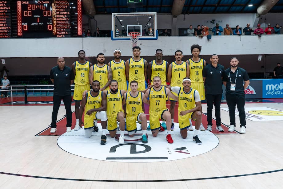 Jugadores de la selección colombiana de baloncesto.