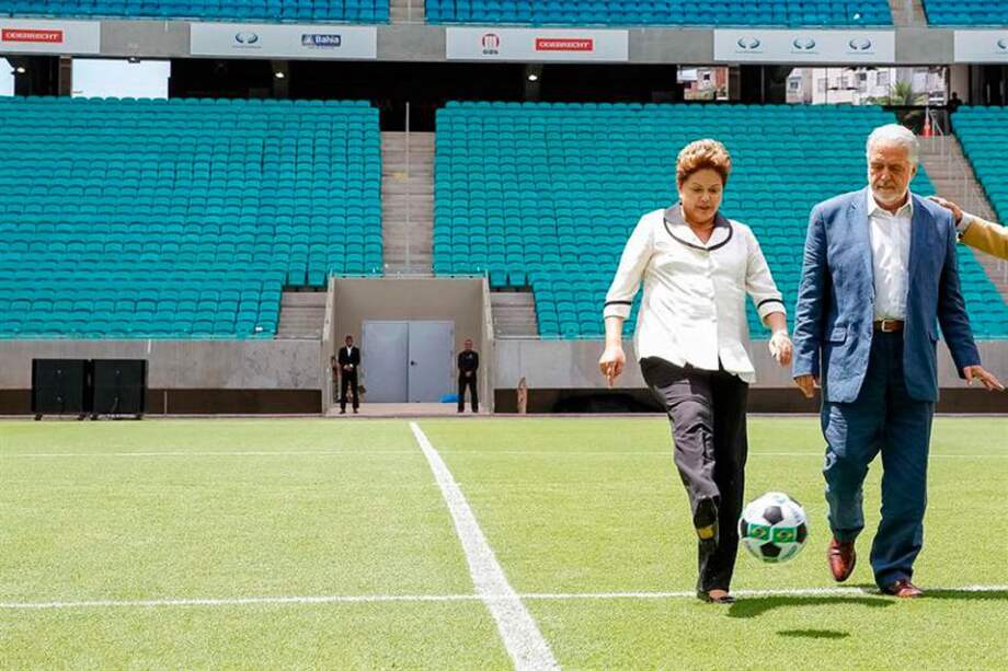 Rousseff inaugura el tercero de los doce estadios del Mundial de 2014