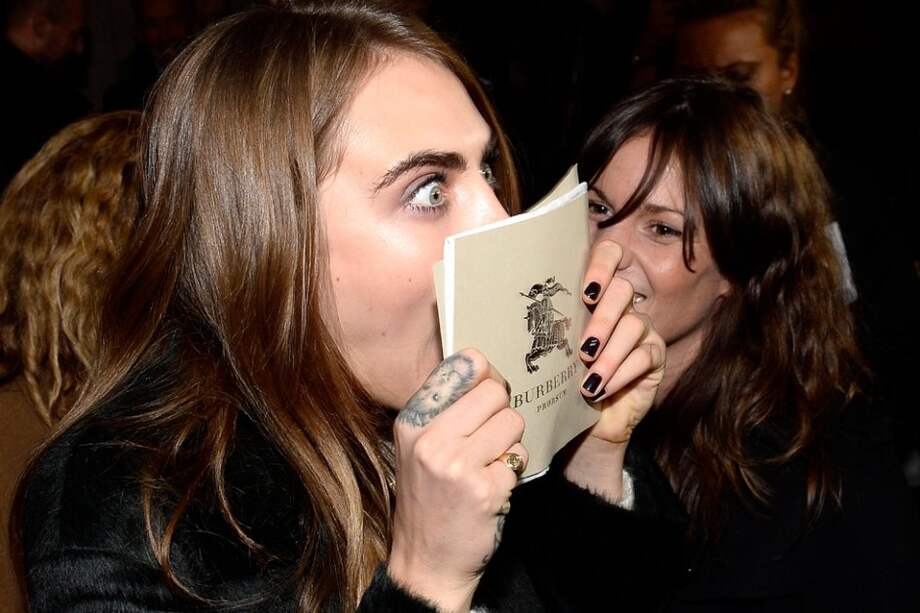 La modelo Cara Delevingne.