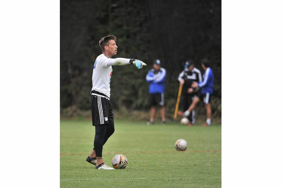 Óscar Pérez - El Espectador / Nicolás Vikonis, arquero de Millonarios.