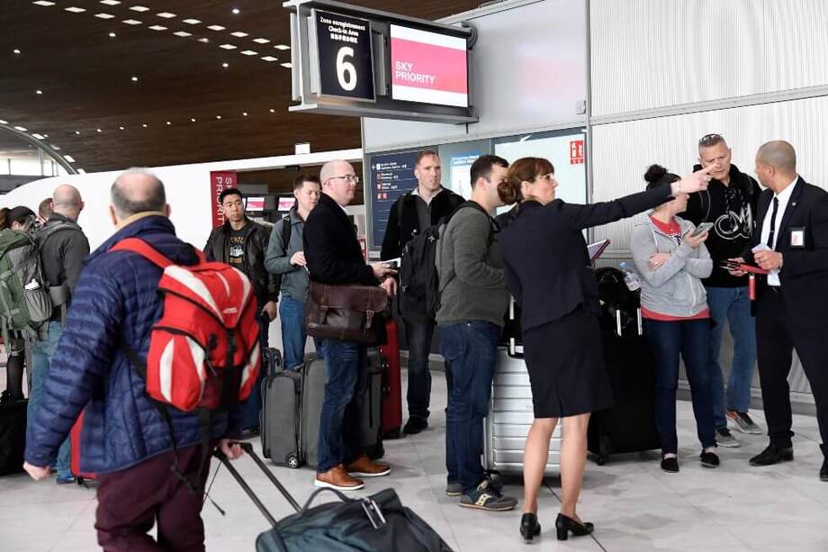 Foto de archivo del aeropuerto de París-Charles-de-Gaulle, conocido también como el aeropuerto de Roissy. / AFP