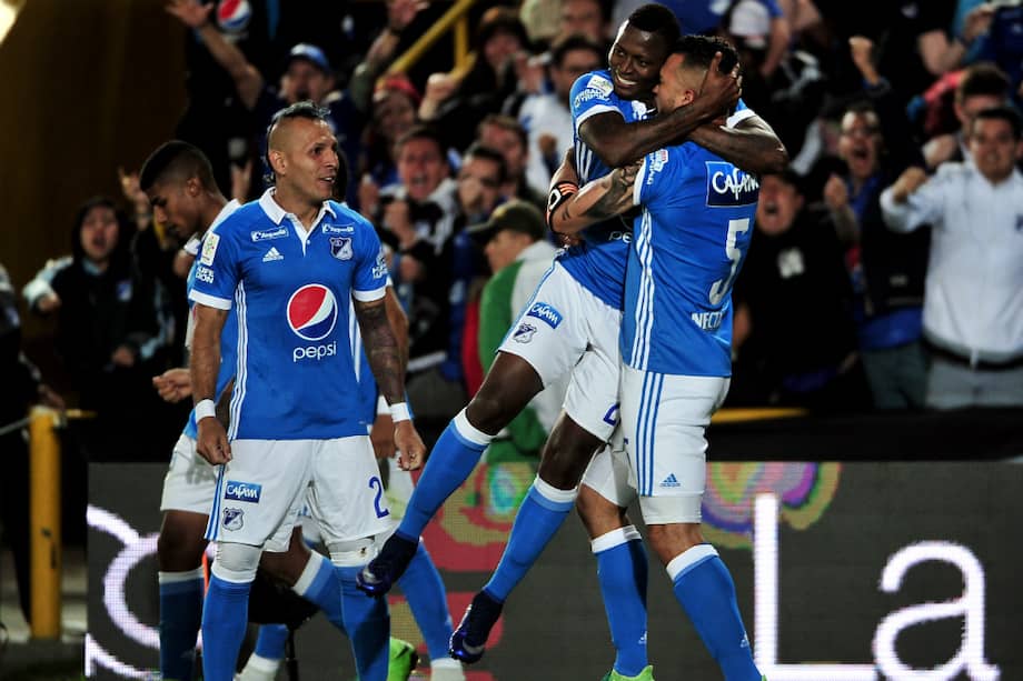 Millonarios triunfó con goles de Andrés Cadavid y Duvier Riascos. / Óscar Pérez - El Espectador