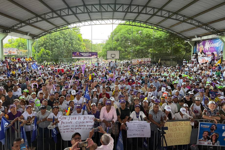 Evento de Iván Cepeda en Sincelejo (Sucre).