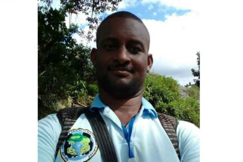 Jair Cortés era uno de los miembros del Consejo Comunitario del territorio de Alto Mira y Frontera, en el departamento de Nariño, fronterizo con Ecuador.Cortesía