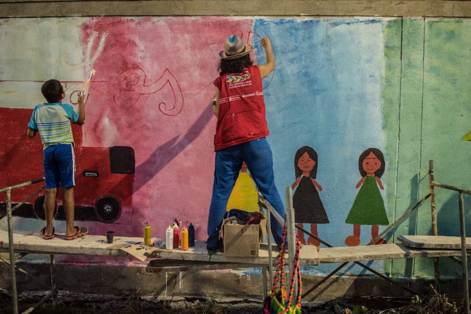 El proyecto se ha gestado con el fin de propiciar espacios de reconciliación y convivencia desde la reconstrucción del tejido social, creando estrategias que vinculen a todas las personas en algún área de la cultura. / Cortesía