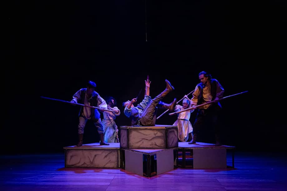 La sombra y la luna del grupo Teatro Tecal