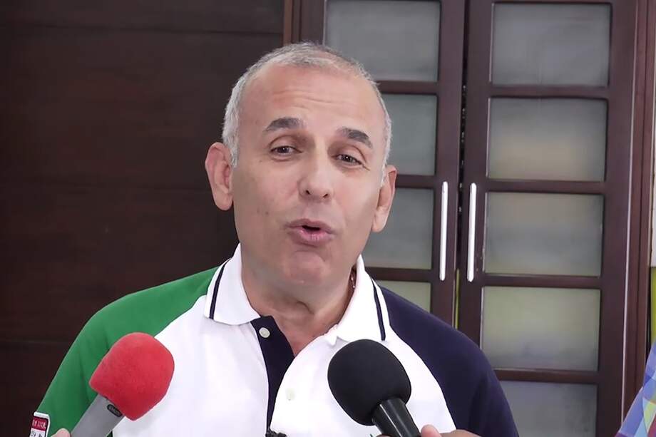 Darío Echeverry, alcalde de Barrancabermeja. / Tomada de YouTube