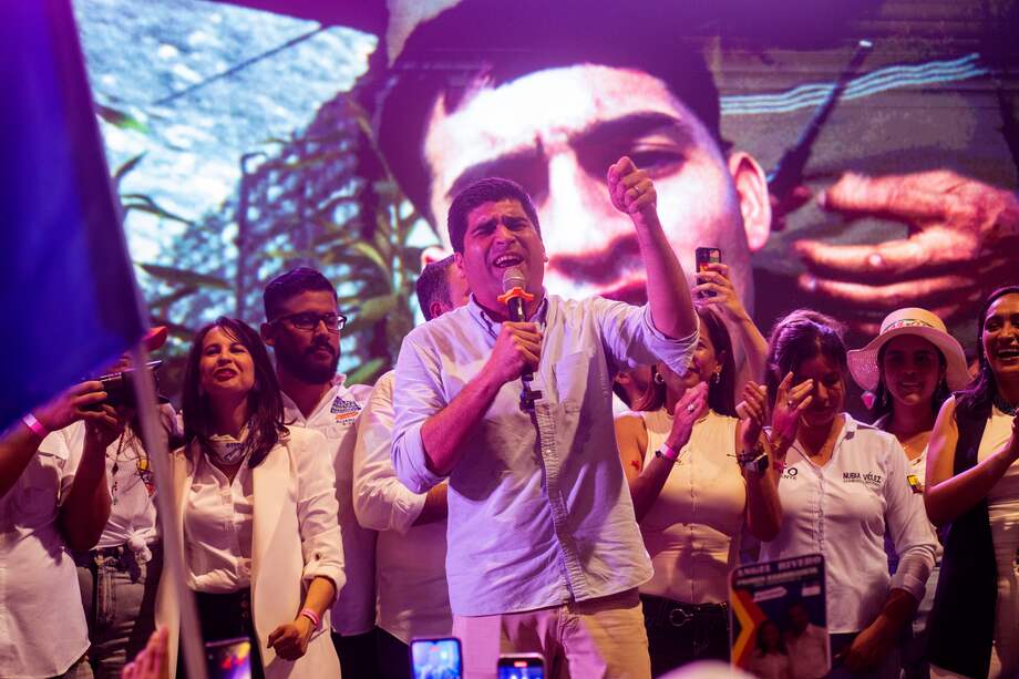 Cierre de campaña del candidato presidencial Otto Sonnenholzner