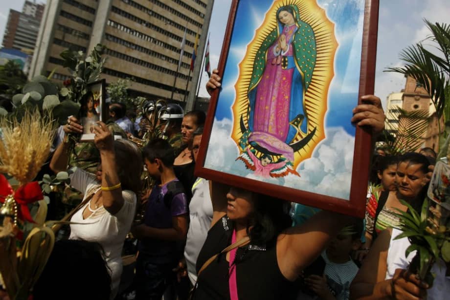 Celebración del Domingo de Ramos en Colombia / EFE