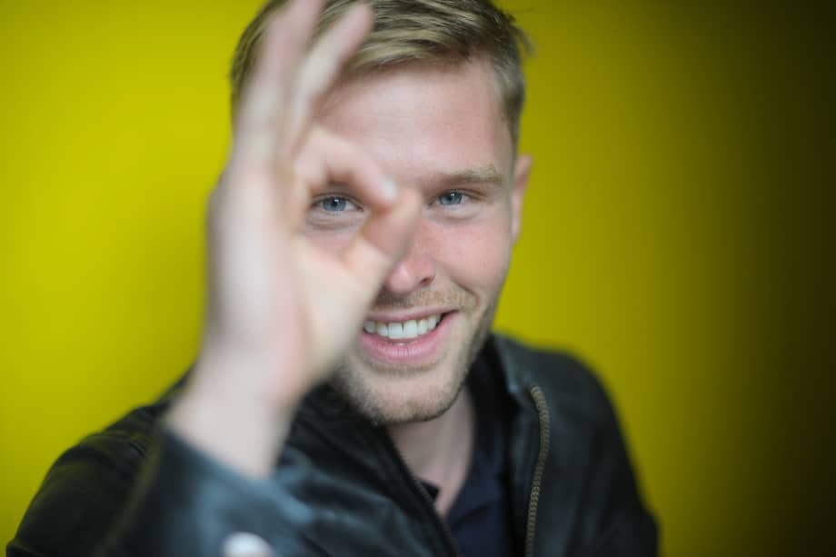 Zach Morris dice que estudió psicología para tener una vida interesante y emocionante. / Cristian Garavito