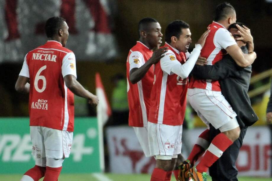 Pese a conseguir tres puntos valiosos, el 'expreso rojo' aún depende de otros resultados y de una próxima victoria. / Gabriel Aponte - El Espectador