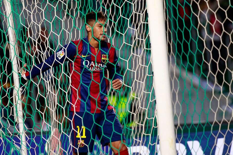 Neymar, delantero del Barcelona. AFP