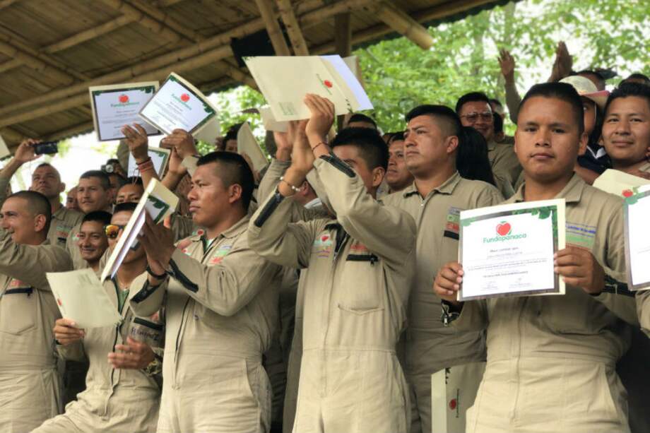 Fueron 602 horas de capacitaciones teórico-prácticas las que estos hombres y mujeres recibieron durante tres meses, gracias a la iniciativa de Panaca, la Agencia para la Reincorporación y Normalización (ARN), la Agencia de Desarrollo Rural, el Ministerio de Agricultura y el fondo Colombia en Paz. / Paulina Tejada