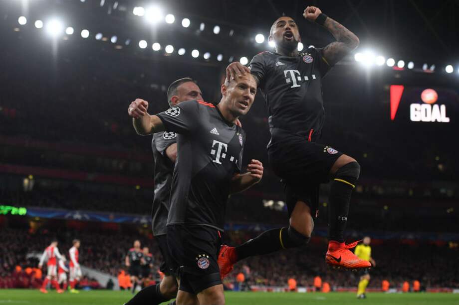 El Bayern Múnich enfrentará al Real Madrid en cuartos de final de la Liga de Campeones. / AFP