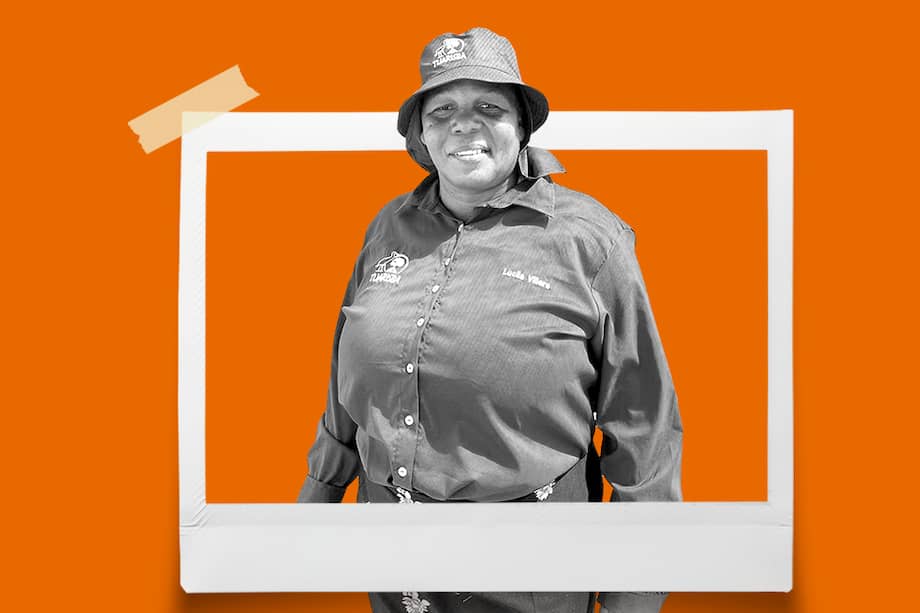 Lucila Villero es una de las personas que acompaña las actividades de ecoturismo en Araca.