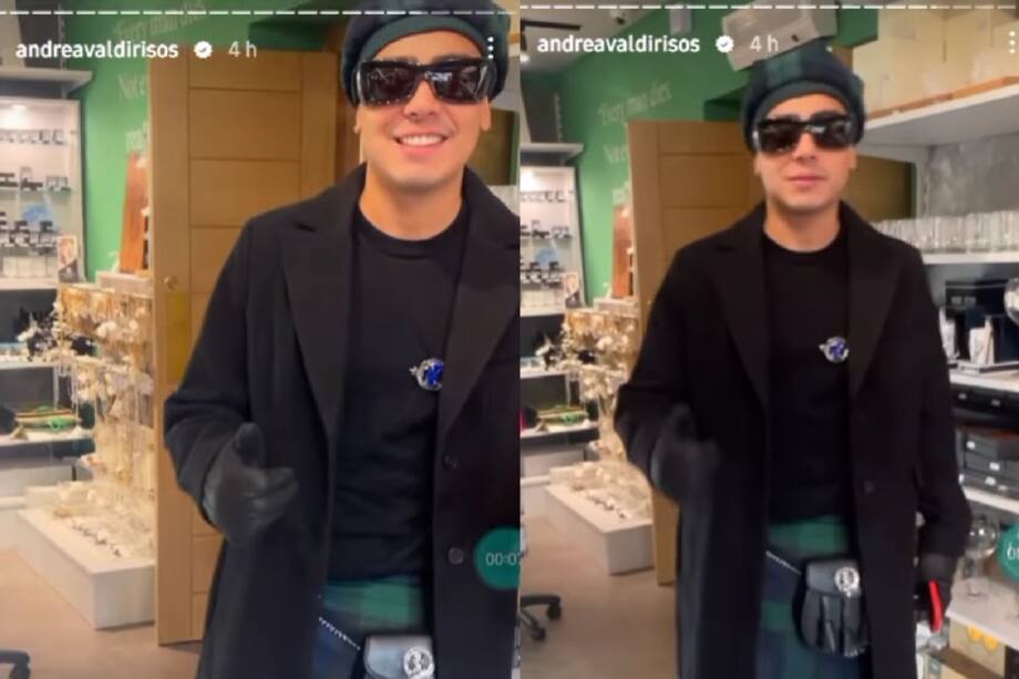 Andrea Valdiri y Felipe Saruma vivieron divertido momento en Escocia. Los ‘influencers’ demostraron que no se han separado y que su relación sigue firme.