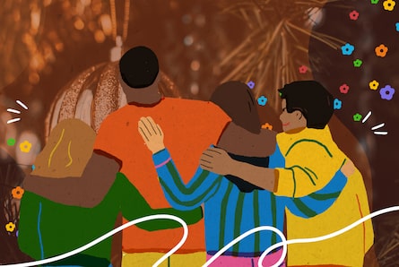 Familias elegidas: vínculos que acompañan a personas LGBTIQ+ en las fiestas decembrinas