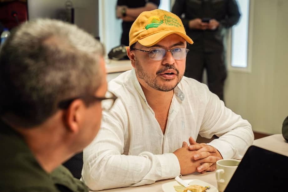 Juan Felipe Harman, director de la Agencia Nacional de Tierras (ANT).