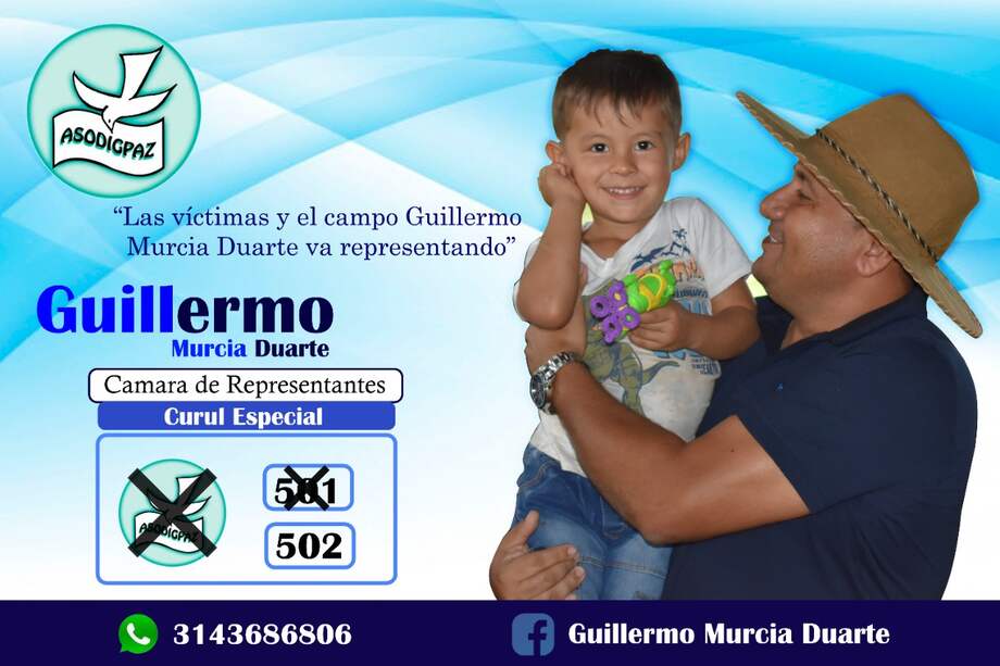 Guillermo Murcia, candidato a curul de paz, fue secuestrado en Arauca