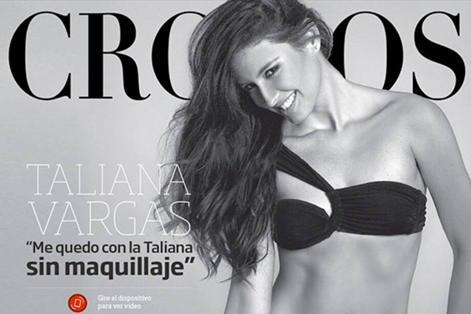 Disfruta a Taliana Vargas en la edición de Cromos para iPad