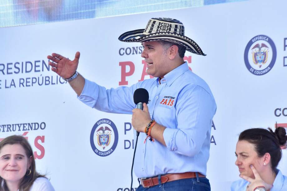 El presidente Duque desarrolló su taller Construyendo País en el departamento de Córdoba. / SIG