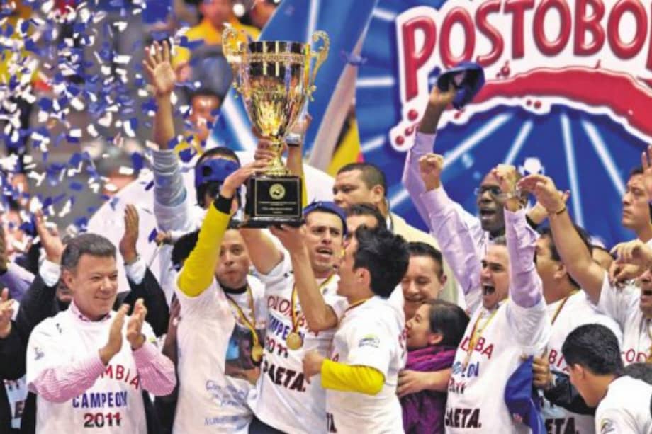 En 2011, Colombia ganó el Campeonato Mundial de Fútbol de Salón. La final se disputó ante 7.000 personas en el coliseo El Salitre. / Archivo El Espectador