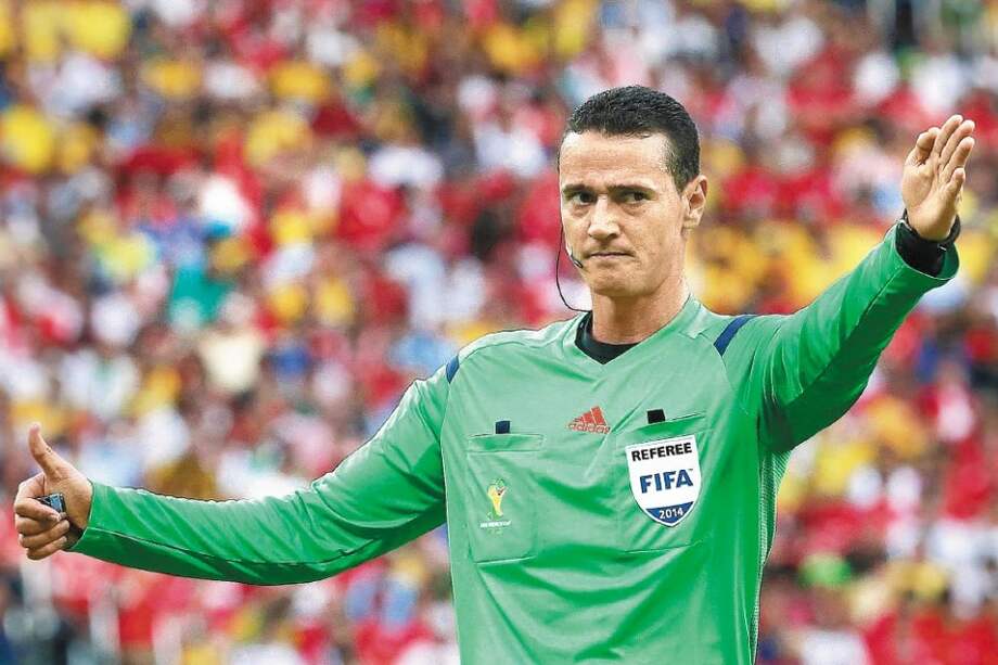 En su carrera, Wilmar Roldán a dirigido partidos en Mundiales y finales en los principales torneos internacionales. EFE