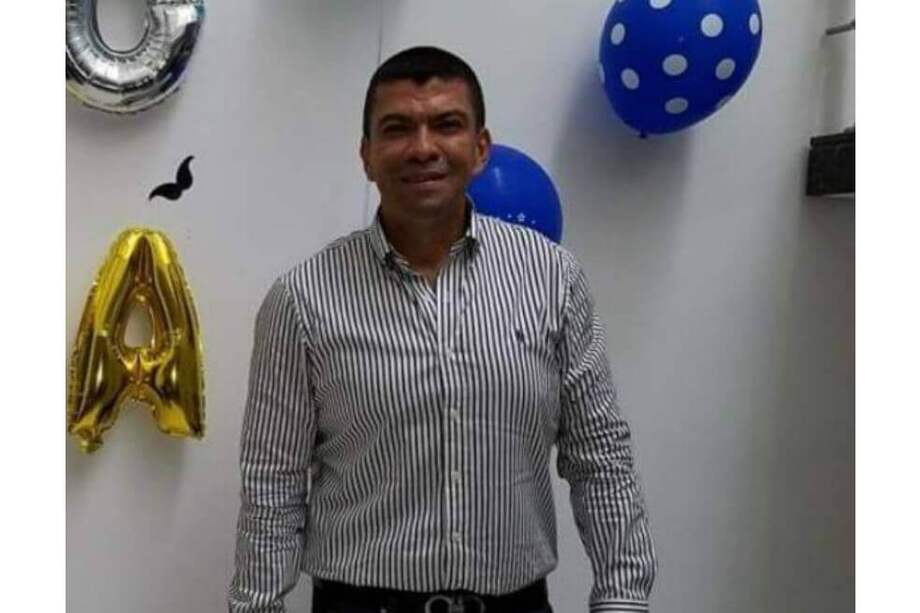 El comerciante Harold Humberto Bermúdez. / Cortesía