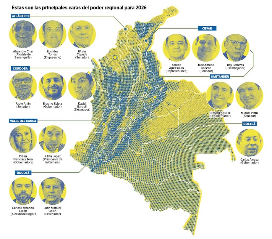 Así se mueve el poder regional para ocupar los mejores puestos en las listas al Congreso