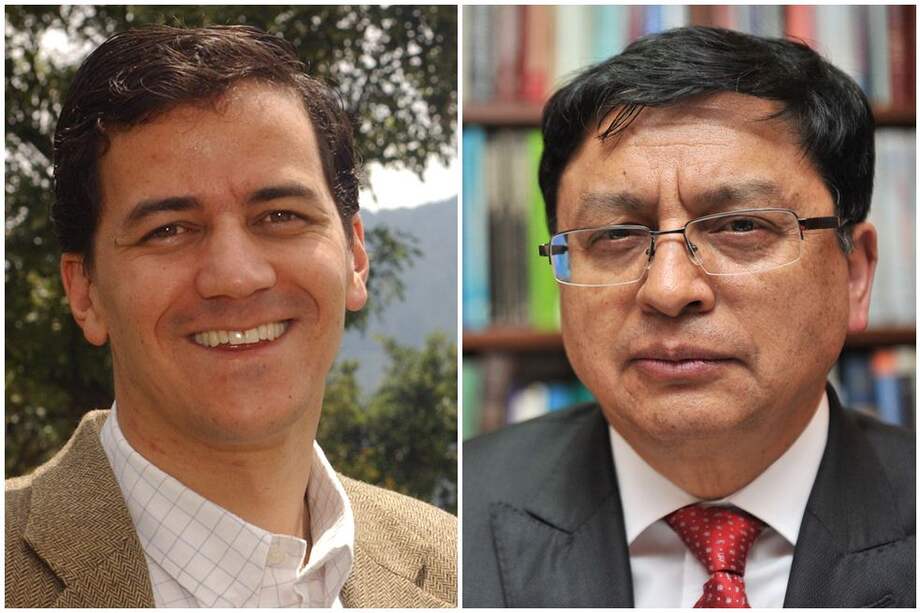 Rafael Nieto Loaiza y Jorge Enrique Ibáñez./ El Tiempo / David Campuzano