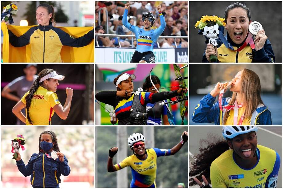 Nominadas al premio Deportista del Año de El Espectador y Movistar 2021.