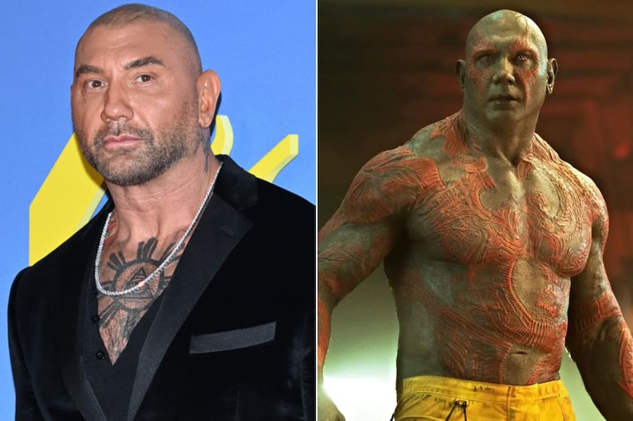 Dave Baustita entró al Universo Cinematográfico de Marvel como Drax en 2014.