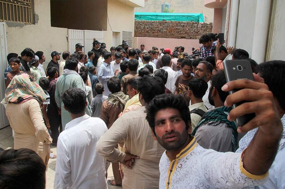 Qandeel Baloch era comparada a menudo con la estadounidense Kim Kardashian. / AFP