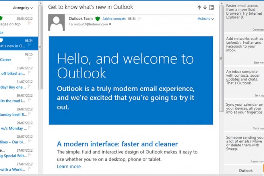 Microsoft finaliza migración de usuarios a Outlook