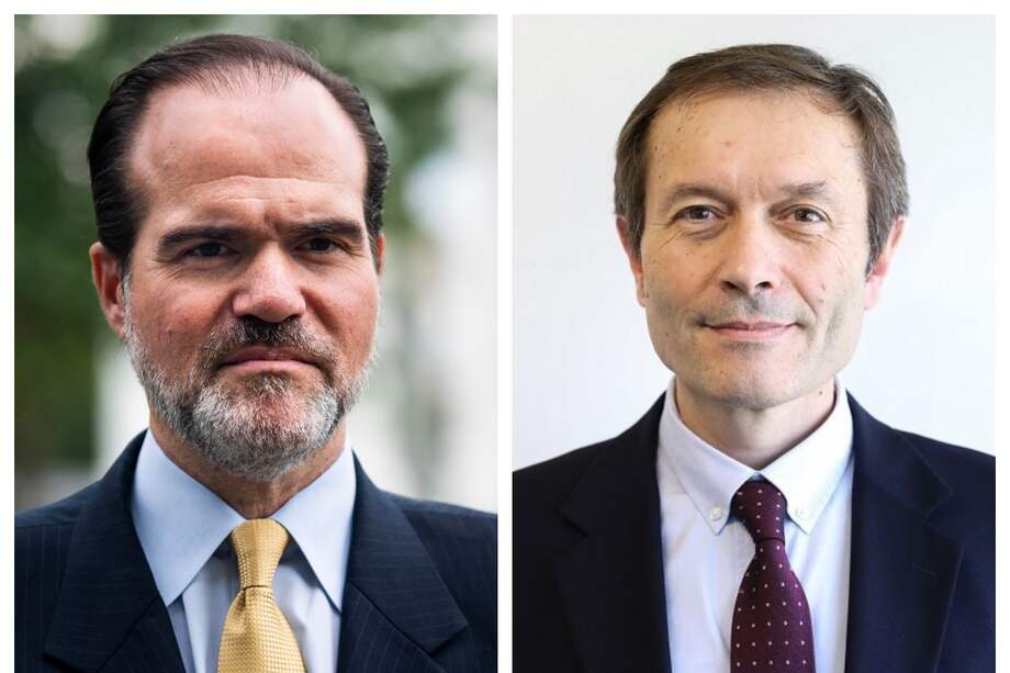 Mauricio Claver-Carone, candidato de EE. UU. y Gustavo Béliz, el de Argentina para presidir al BID.