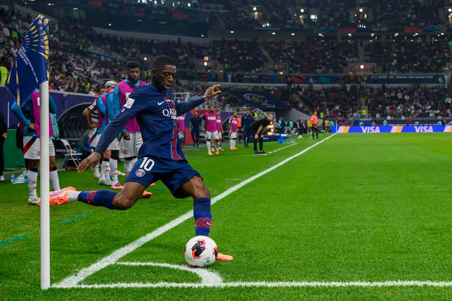 Ousmane Dembélé, quien ingresó a la final de la Copa Intercontinental 2025 en el minuto, 78, no tuvo la mejor de sus noches.