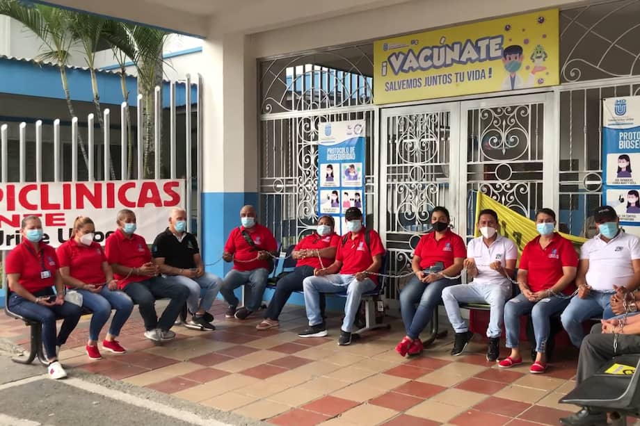 El sindicato de trabajadores denuncia que las EPS le deben al hospital más de 90.000 millones de pesos.