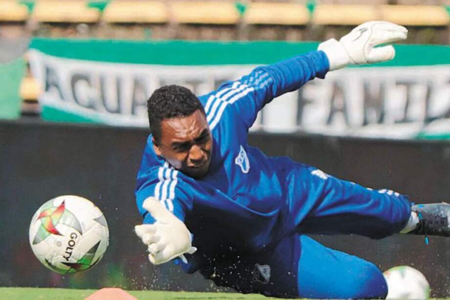 Esteban Ruiz y la presión de defender el arco de Millonarios