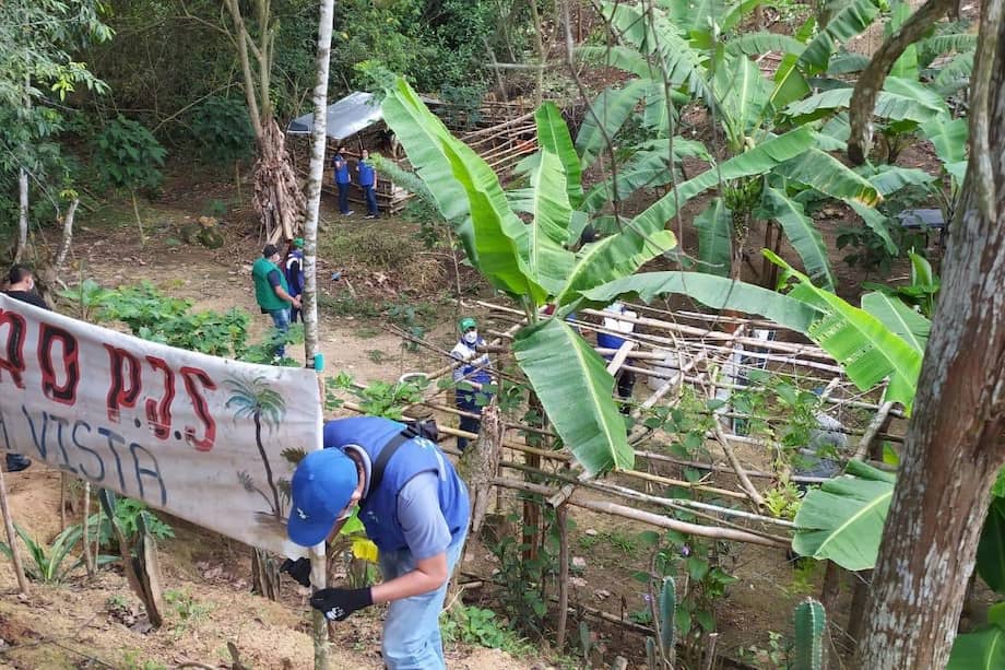 Esta operación hace parte de la intervención interdisciplinaria que la Administración Local viene efectuando en este sector / Twitter: Juan Carlos Cárdenas.