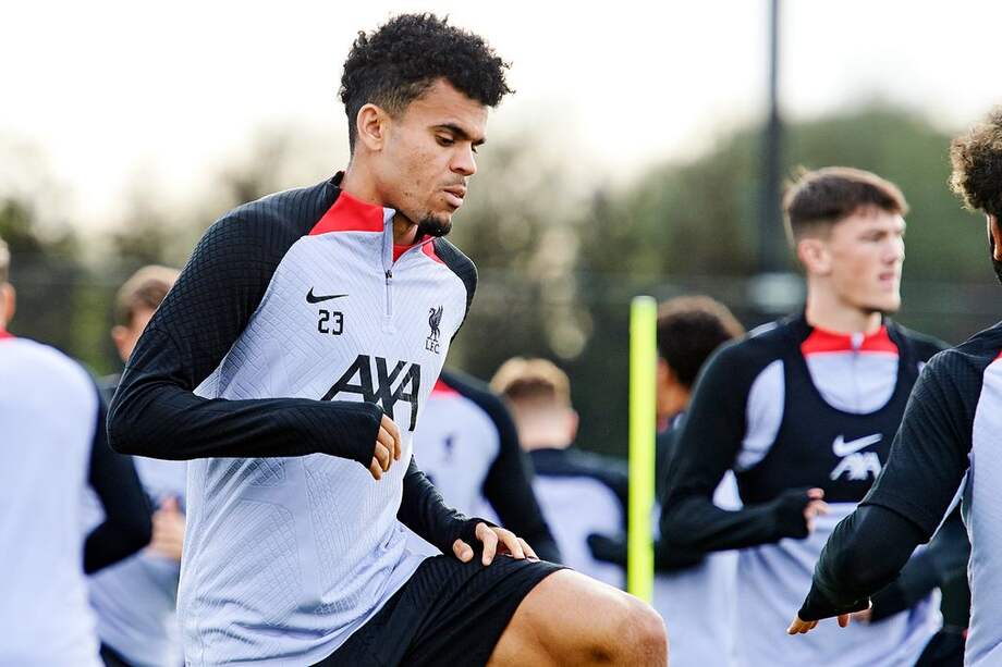 El delantero colombiano de 26 años volvió a los entrenamientos con Liverpool a mediados de febrero.