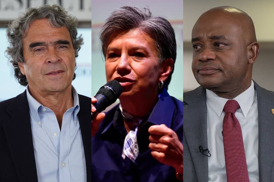 Sergio Fajardo, Claudia López y Luis Gilberto Murillo rechazan su exclusión de los debates presidenciales.