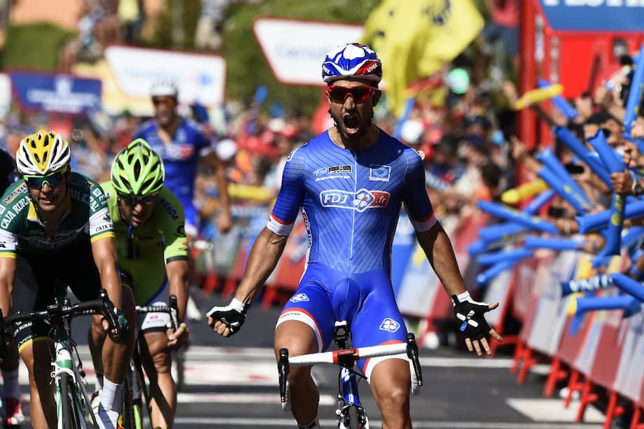 El francés Bouhanni ganó la segunda etapa de la Vuelta a España