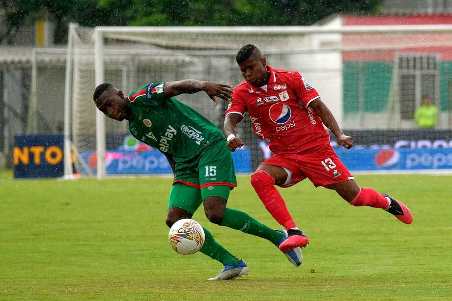 América y Cortuluá empataron 1-1 en el estadio Doce de Octubre.