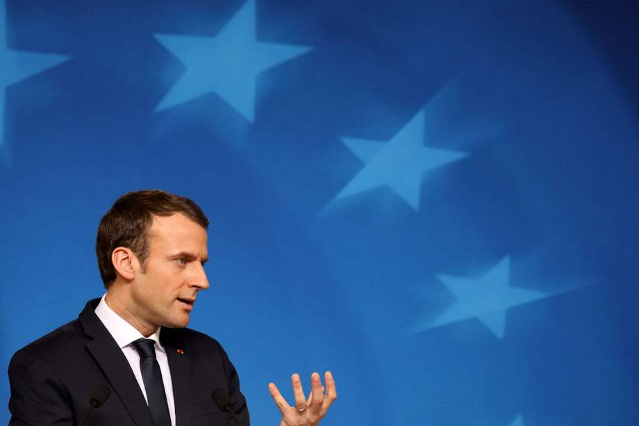 El presidente de Francia, Emmanuel Macron. / AFP