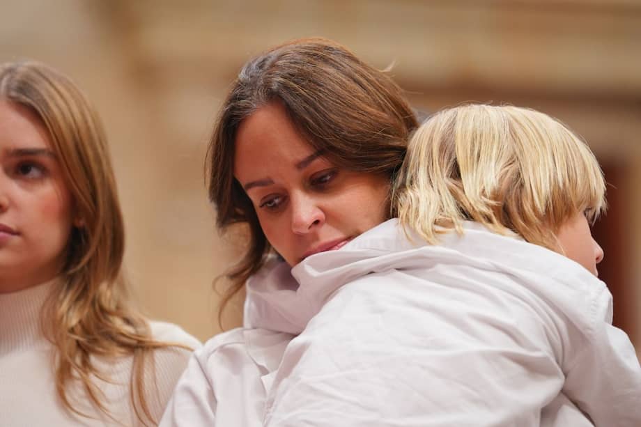 María Claudia Tarazona en el Congreso durante la conmemoración del Día de Víctimas.