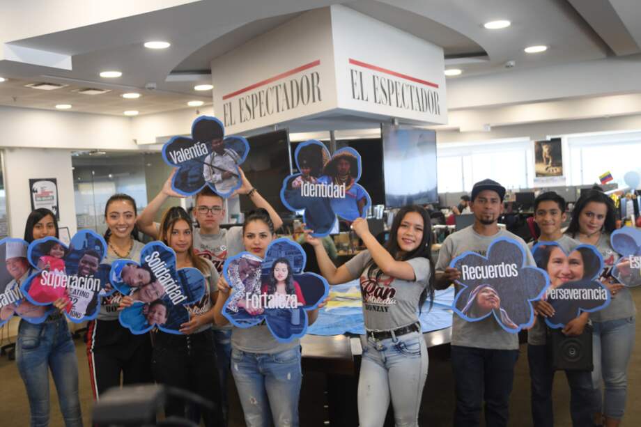 Este colectivo trabaja en la localidad Ciudad Bolívar, en el sur de Bogotá, y trabajan con jóvenes desde hace 10 años. / Cristian Garavito - El Espectador.